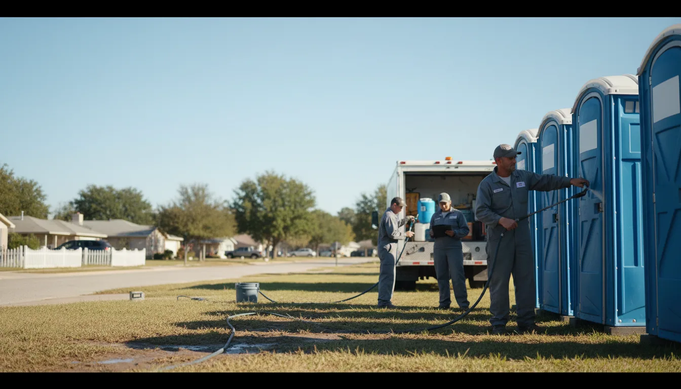 Long-Term Portable Toilet Rental in Millersport, OH near me